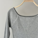 【ハモミシノオトナフク】ribbed knit pullover