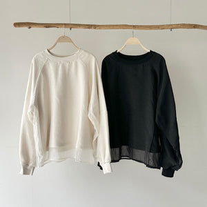 【ハモミシノオトナフク】Organza Raglan PO