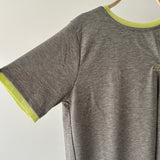 【ハモミシノオトナフク】Embroidered Tuck T-Shirt