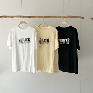 【ハモミシノオトナフク】Cool Touch Embroidered Fringe T-Shirt