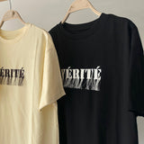 【ハモミシノオトナフク】Cool Touch Embroidered Fringe T-Shirt