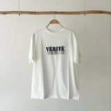 【ハモミシノオトナフク】Cool Touch Embroidered Fringe T-Shirt