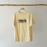 【ハモミシノオトナフク】Cool Touch Embroidered Fringe T-Shirt