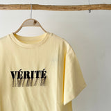 【ハモミシノオトナフク】Cool Touch Embroidered Fringe T-Shirt