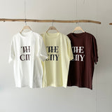 【ハモミシノオトナフク】cool-touch UV-treated  logo T-shirt