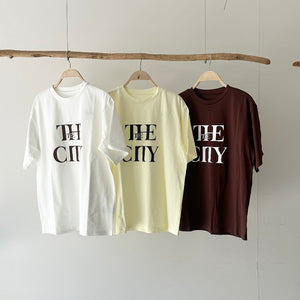 【ハモミシノオトナフク】cool-touch UV-treated  logo T-shirt