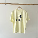 【ハモミシノオトナフク】cool-touch UV-treated  logo T-shirt