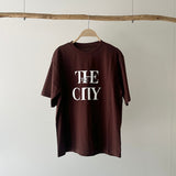 【ハモミシノオトナフク】cool-touch UV-treated  logo T-shirt