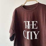 【ハモミシノオトナフク】cool-touch UV-treated  logo T-shirt