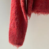 Monster shaggy knit cropped PO [Hamomishi no Otonafuku]