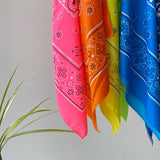 【ハモミシノオトナフク】 Paisley Bandana　
