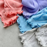 【hamomisi】Ruffle Loose arm covers