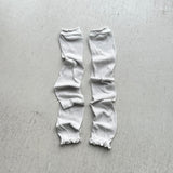 【hamomisi】Ruffle Loose arm covers