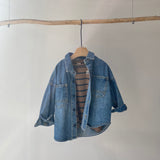 【hamomisi】Denim jacket(90~150)