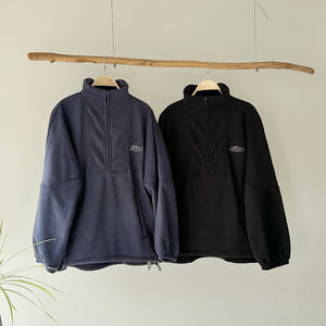 【ハモミシノオトナフク】Half-Zip Fleece