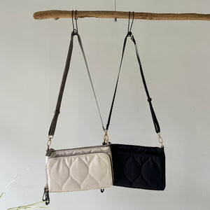 【ハモミシノオトナフク】9-pocket shoulder bag