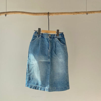 Denim skirt(90~120)