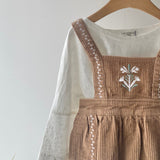 【hamomisi】Plaid overalls(73.80cm)