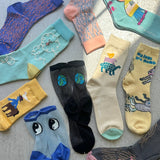 【ハモミシノオトナフク】The Universe Short Socks