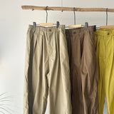 【ハモミシノオトナフク】Washed Dump Circus Balloon Pants