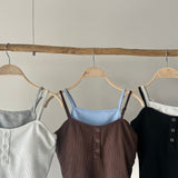 【ハモミシノオトナフク】Layered-style Henley cami