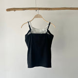 【ハモミシノオトナフク】Layered-style Henley cami