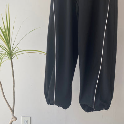 【ハモミシノオトナフク】Mini fleece color block pants