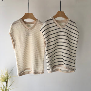 Summer kint vest(90~130)