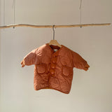 【hamomisi】Quilted bore jacket(110.120.140)