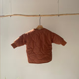 【hamomisi】Quilted bore jacket(110.120.140)