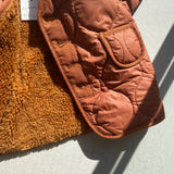 【hamomisi】Quilted bore jacket(110.120.140)