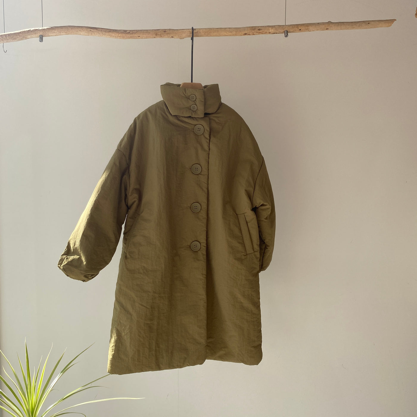 Stitchless 2way long coat(100~130)