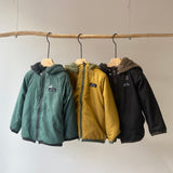 【hamomisi】Boa reversible jacket(100.110)