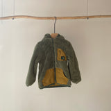 【hamomisi】Boa reversible jacket(100.110)