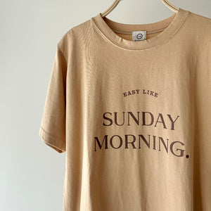【ハモミシノオトナフク】Lettering loose fit T-shirt