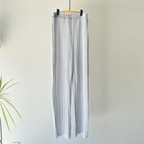 【ハモミシノオトナフク】Soft lace easy pants