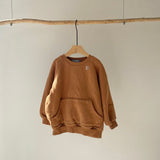 【hamomisi】One pocket sweat (100~120)