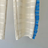 【ハモミシノオトナフク】Soft frill polka dot lace pants