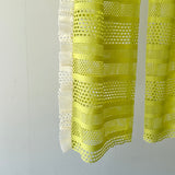 【ハモミシノオトナフク】Soft frill polka dot lace pants