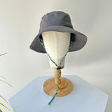 【hamomisi】Parasol Hat【被る日傘】