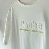 【ハモミシノオトナフク】Cool-Touch Embossed T-Shirt