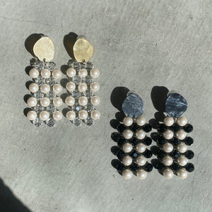 【nuEve】#1051 (2tone)Earring(ear clip)