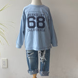 Damage denim pants (90~150)
