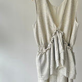 【ハモミシノオトナフク】Summer Tweed Ruffle All-in-One