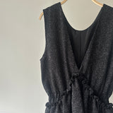 【ハモミシノオトナフク】Summer Tweed Ruffle All-in-One