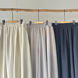 【ハモミシノオトナフク】Self-Cut Cocoon Wide Pants