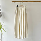 【ハモミシノオトナフク】Self-Cut Cocoon Wide Pants