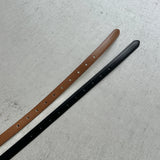 【ハモミシノオトナフク】Nuanced Metal Buckle Leather Belt