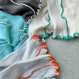 【hamomisi】Ruffle edge arm covers