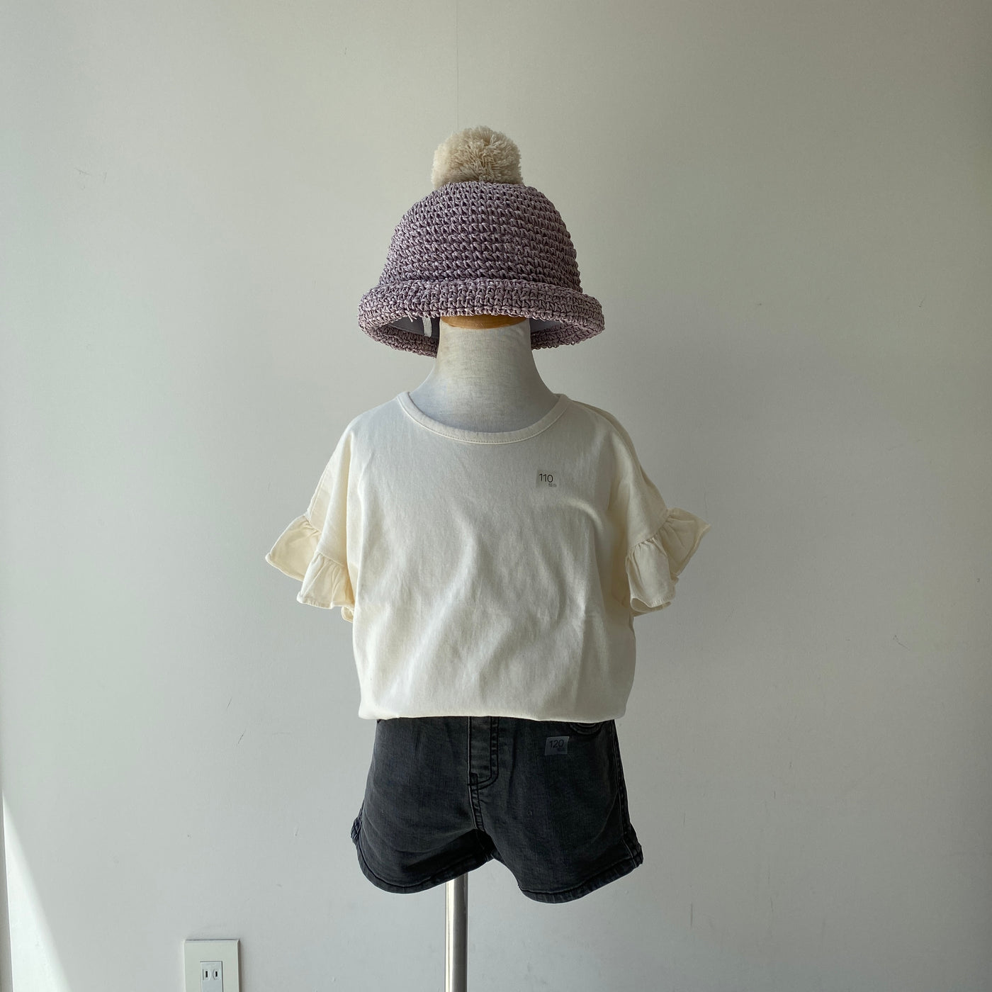 Frilled t-shirt(100)